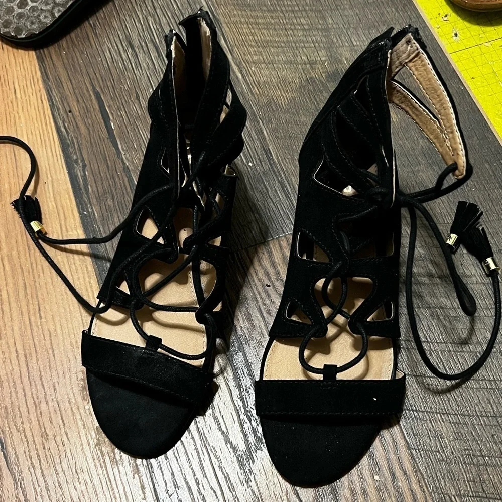 Lace Up Wedges​​​